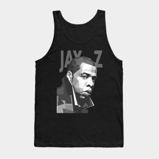 Jay Z Grey Design Tank Top